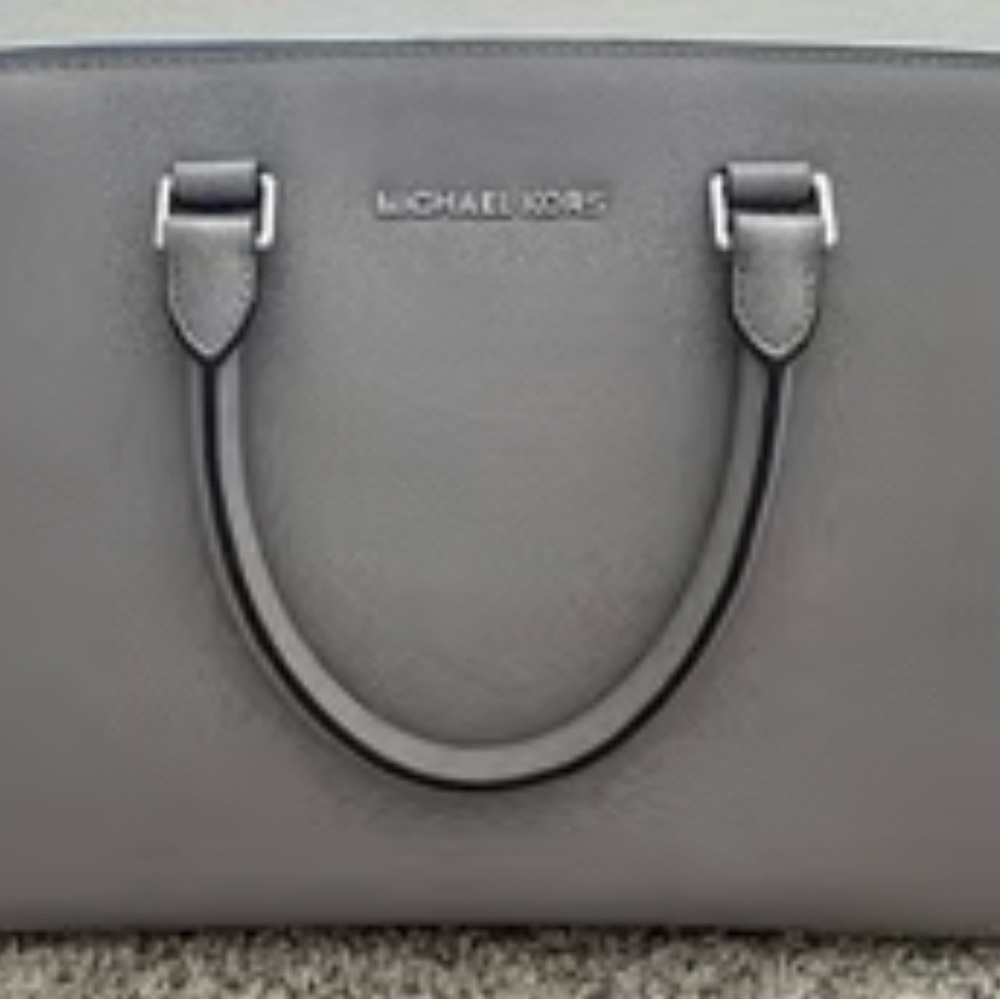 Michael Kors Gray Crossbody Bag